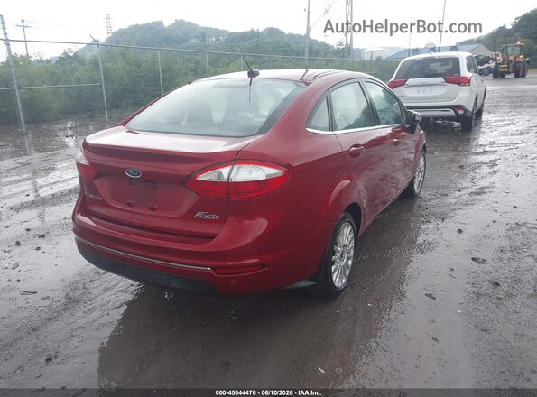 3FADP4CJ5GM163300 2016 FORD FIESTA Красный Задняя правая четверть