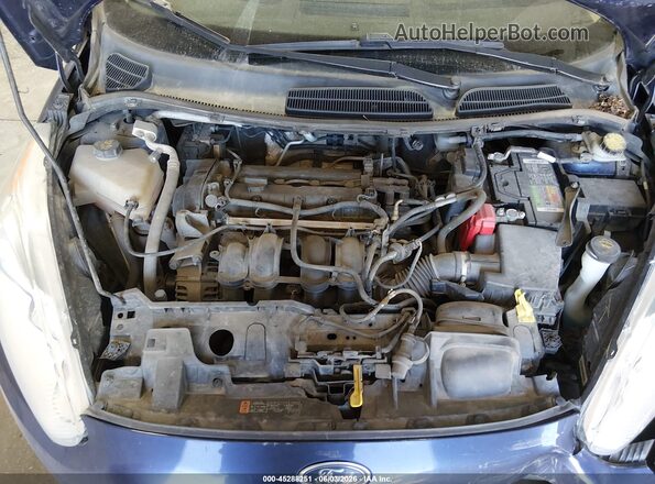 3FADP4CJ7GM183869 2016 FORD FIESTA Blue Vista trasera
