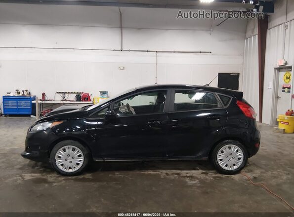 3FADP4EE3HM159621 2017 FORD FIESTA Черный Вид задней части салона
