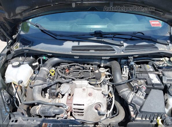 3FADP4EE5GM148862 2016 FORD FIESTA Black Widok z tyłu