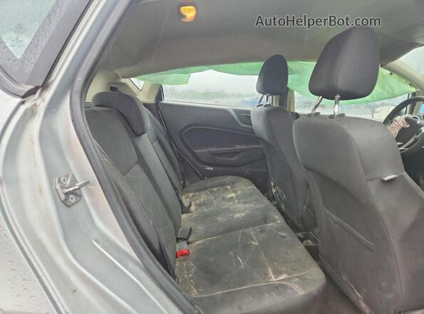 3FADP4EJ0KM103317 2019 FORD FIESTA Silver უკანა სავარძლების ხედი