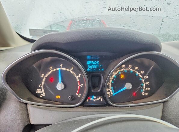 3FADP4EJ0KM103317 2019 FORD FIESTA Silver ხელსაწყოთა პანელის ხედი
