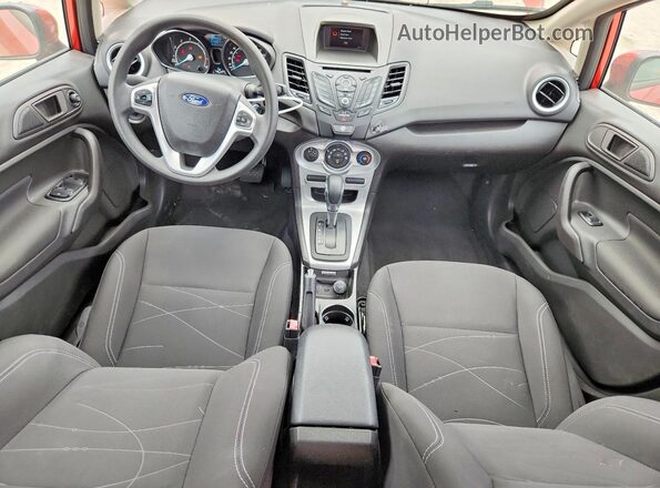 3FADP4EJ0KM139475 2019 FORD FIESTA Red Առջևի վահանակի տեսք