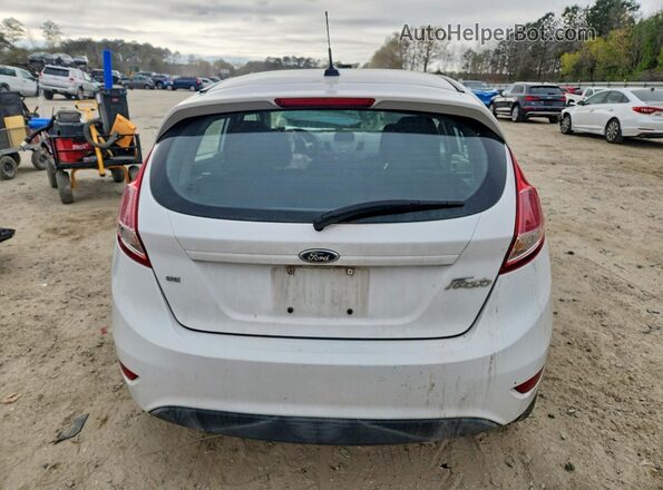 3FADP4EJ1GM180625 2016 FORD FIESTA White Вид ззаду