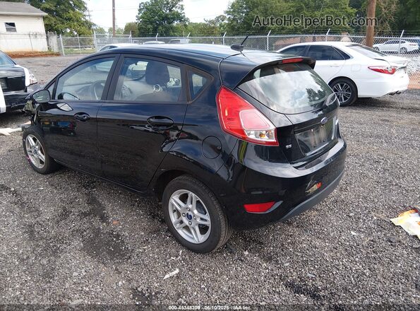 3FADP4EJ1KM113970 2019 FORD FIESTA Black Trasero izquierdo