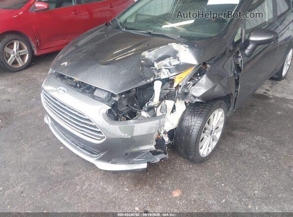 3FADP4EJ1KM131045 2019 FORD FIESTA Gray Front view