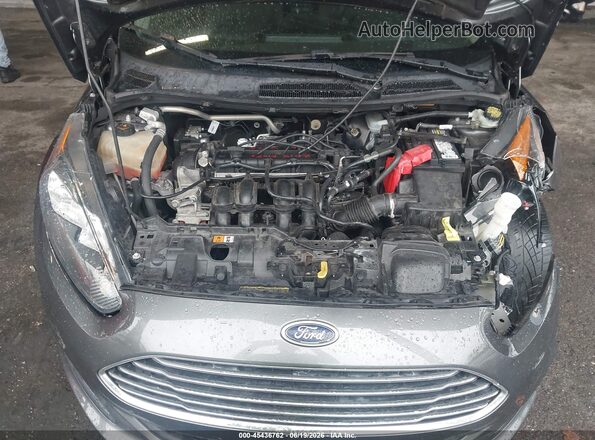 3FADP4EJ1KM131045 2019 FORD FIESTA Gray Rear view