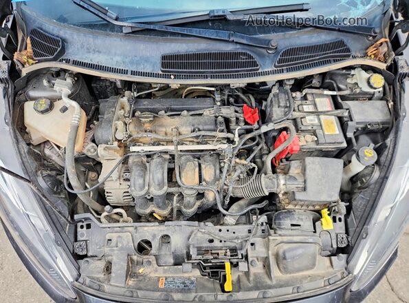 3FADP4EJ1KM132812 2019 FORD FIESTA Gray 