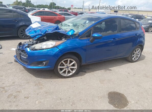 3FADP4EJ1KM149402 2019 FORD FIESTA Blue Vista tres cuartos delantera izquierda