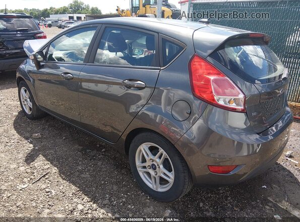 3FADP4EJ2JM109201 2018 FORD FIESTA Gray Задня ліва чверть