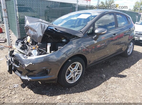 3FADP4EJ2JM109201 2018 FORD FIESTA Gray Передня ліва чверть