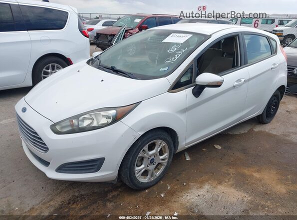 3FADP4EJ3GM151157 2016 FORD FIESTA White Առջևի ձախ երեք քառորդ տեսարան