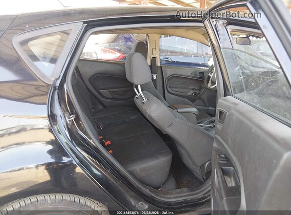 3FADP4EJ3JM111460 2018 FORD FIESTA Black Вид наклейки з VIN-кодом