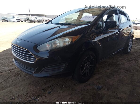 3FADP4EJ3JM111460 2018 FORD FIESTA Black Передня ліва чверть