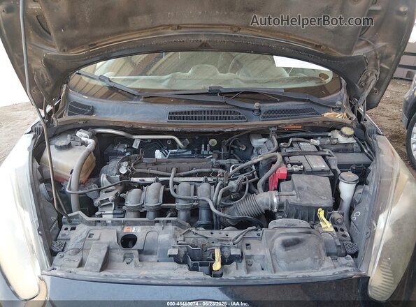 3FADP4EJ3JM111460 2018 FORD FIESTA Black Вид ззаду