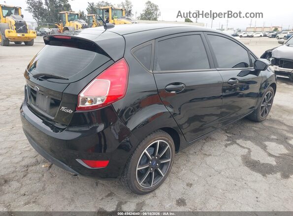 3FADP4EJ3JM144362 2018 FORD FIESTA Black Հետևի աջ