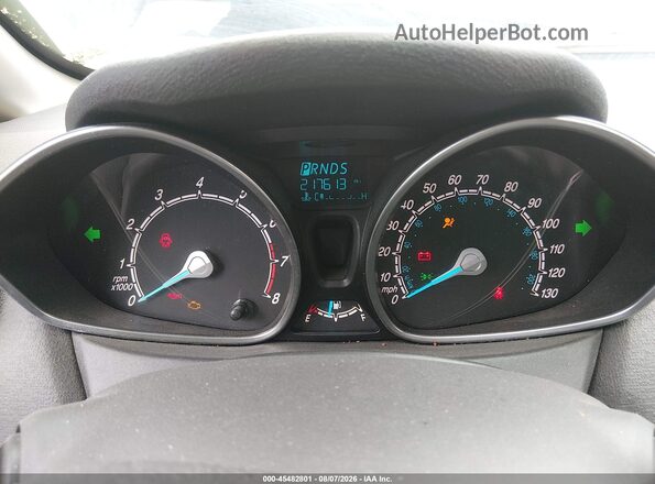 3FADP4EJ3KM132021 2019 FORD FIESTA Gray უკანა სავარძლების ხედი