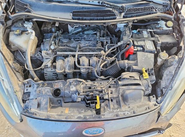 3FADP4EJ4HM171662 2017 FORD FIESTA Gray Widok komory silnika