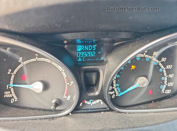 3FADP4EJ4HM171662 2017 FORD FIESTA Gray Widok zestawu wskaźników