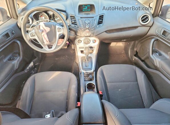 3FADP4EJ4HM171662 2017 FORD FIESTA Gray Widok deski rozdzielczej
