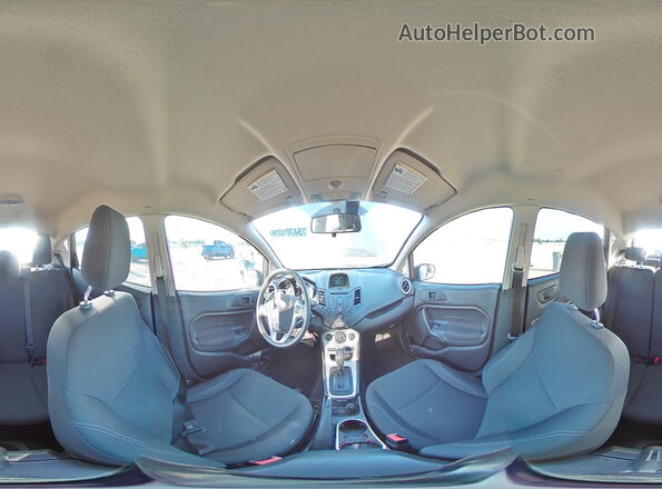 3FADP4EJ4HM171662 2017 FORD FIESTA Gray Widok wnętrza 360 stopni