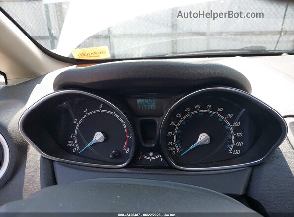 3FADP4EJ4JM101469 2018 FORD FIESTA Silver უკანა სავარძლების ხედი