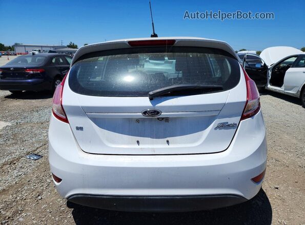 3FADP4EJ4JM112214 2018 FORD FIESTA White Вид ззаду