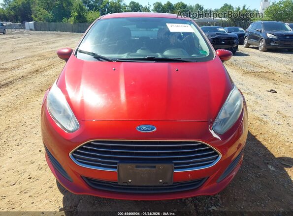 3FADP4EJ4JM128820 2018 FORD FIESTA Red Դիմացի տեսք