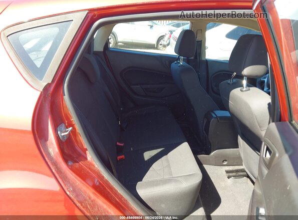3FADP4EJ4JM128820 2018 FORD FIESTA Red VIN կոդի պիտակի տեսք