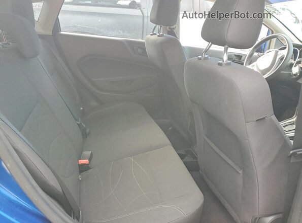 3FADP4EJ4KM119553 2019 FORD FIESTA Blue უკანა სავარძლების ხედი