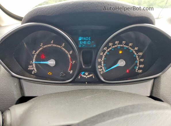 3FADP4EJ4KM128205 2019 FORD FIESTA White 