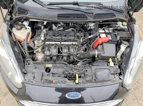 3FADP4EJ4KM143299 2019 FORD FIESTA Black Rear interior view