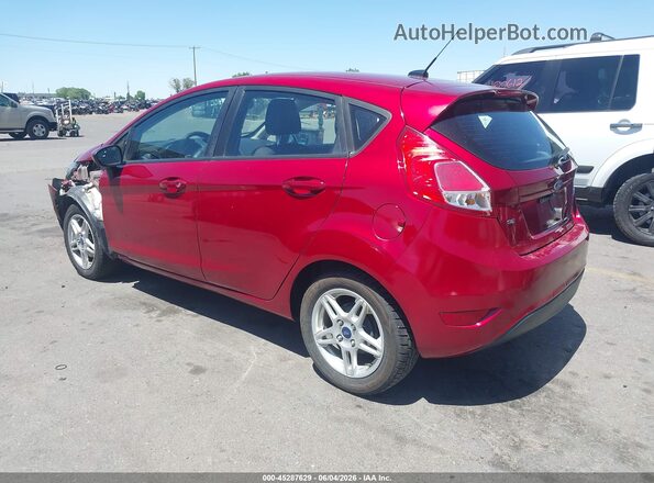 3FADP4EJ5HM113088 2017 FORD FIESTA Красный Задняя левая четверть