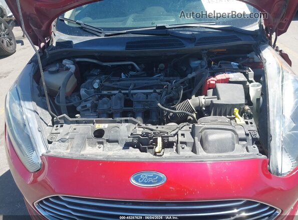 3FADP4EJ5HM113088 2017 FORD FIESTA Красный Вид сзади