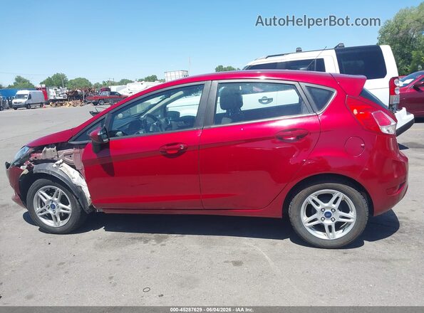 3FADP4EJ5HM113088 2017 FORD FIESTA Красный Панорамный вид салона 360°