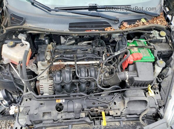 3FADP4EJ5HM119117 2017 FORD FIESTA Black Engine compartment view