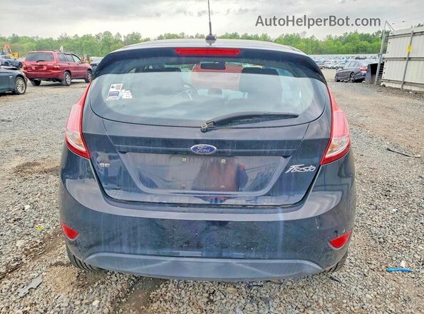 3FADP4EJ5HM119117 2017 FORD FIESTA Black Rear view
