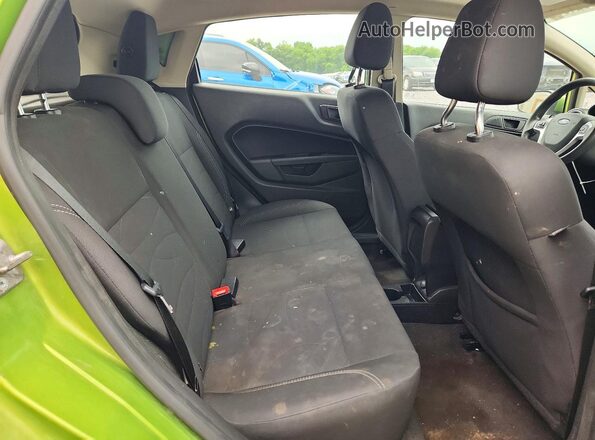 3FADP4EJ5JM142001 2018 FORD FIESTA Green Rear seats view