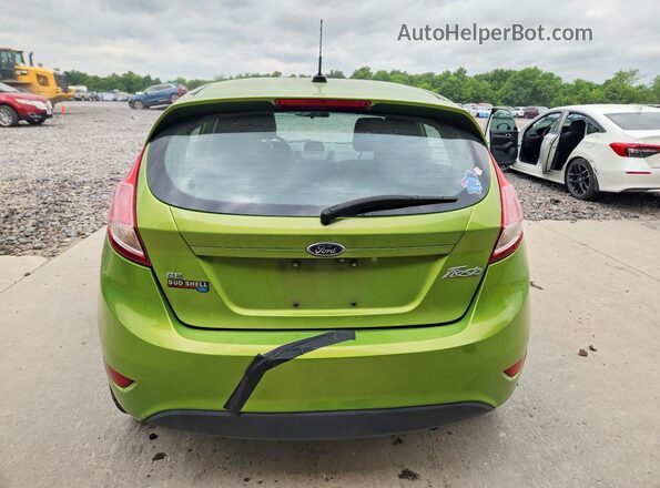 3FADP4EJ5JM142001 2018 FORD FIESTA Green Rear view