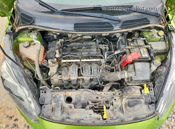3FADP4EJ5JM142001 2018 FORD FIESTA Green Rear interior view