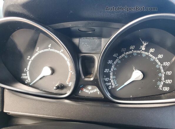 3FADP4EJ5KM117276 2019 FORD FIESTA Silver Widok zestawu wskaźników