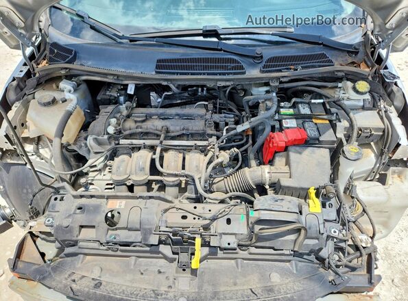 3FADP4EJ5KM147202 2019 FORD FIESTA Silver Widok wnętrza z tyłu