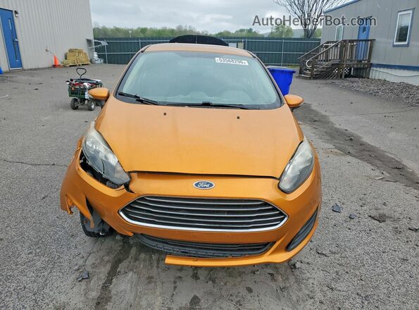 3FADP4EJ6GM111641 2016 FORD FIESTA Orange Vista frontal