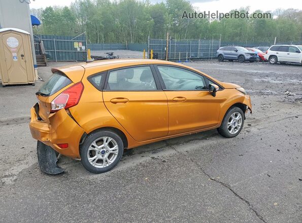 3FADP4EJ6GM111641 2016 FORD FIESTA Orange Trasero derecho