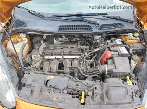 3FADP4EJ6GM111641 2016 FORD FIESTA Orange Vista interior trasera