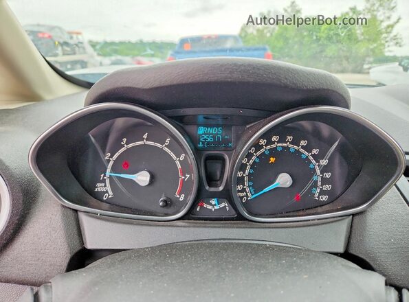 3FADP4EJ6HM146018 2017 FORD FIESTA Gray Vista del cuadro de instrumentos