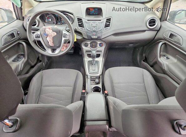 3FADP4EJ6HM146018 2017 FORD FIESTA Gray Vista del salpicadero
