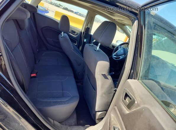 3FADP4EJ6HM161618 2017 FORD FIESTA Black Вид задніх сидінь