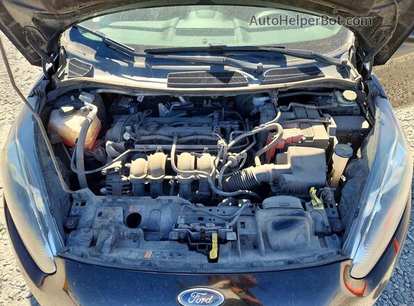 3FADP4EJ6HM161618 2017 FORD FIESTA Black Вид задньої частини салону