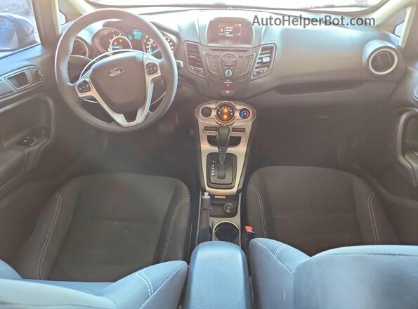 3FADP4EJ6KM141490 2019 FORD FIESTA Gray Вид панелі приладів